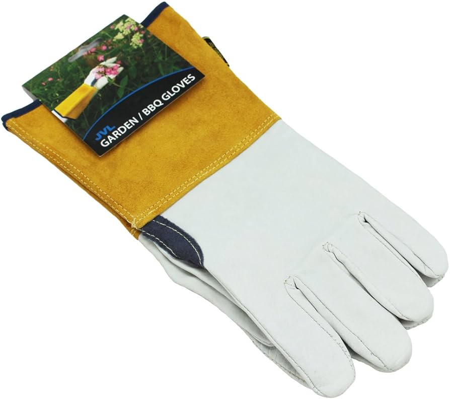 JVL DELUXE LEATHER GARDEN GLOVES