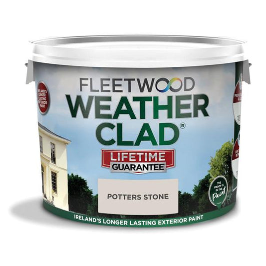 FLEETWOOD WEATHERCLAD 10LT POTTERS STONE