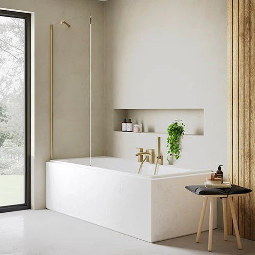 FLAIR AYO 8MM FIXED BATHSCREEN B/B 800X1500