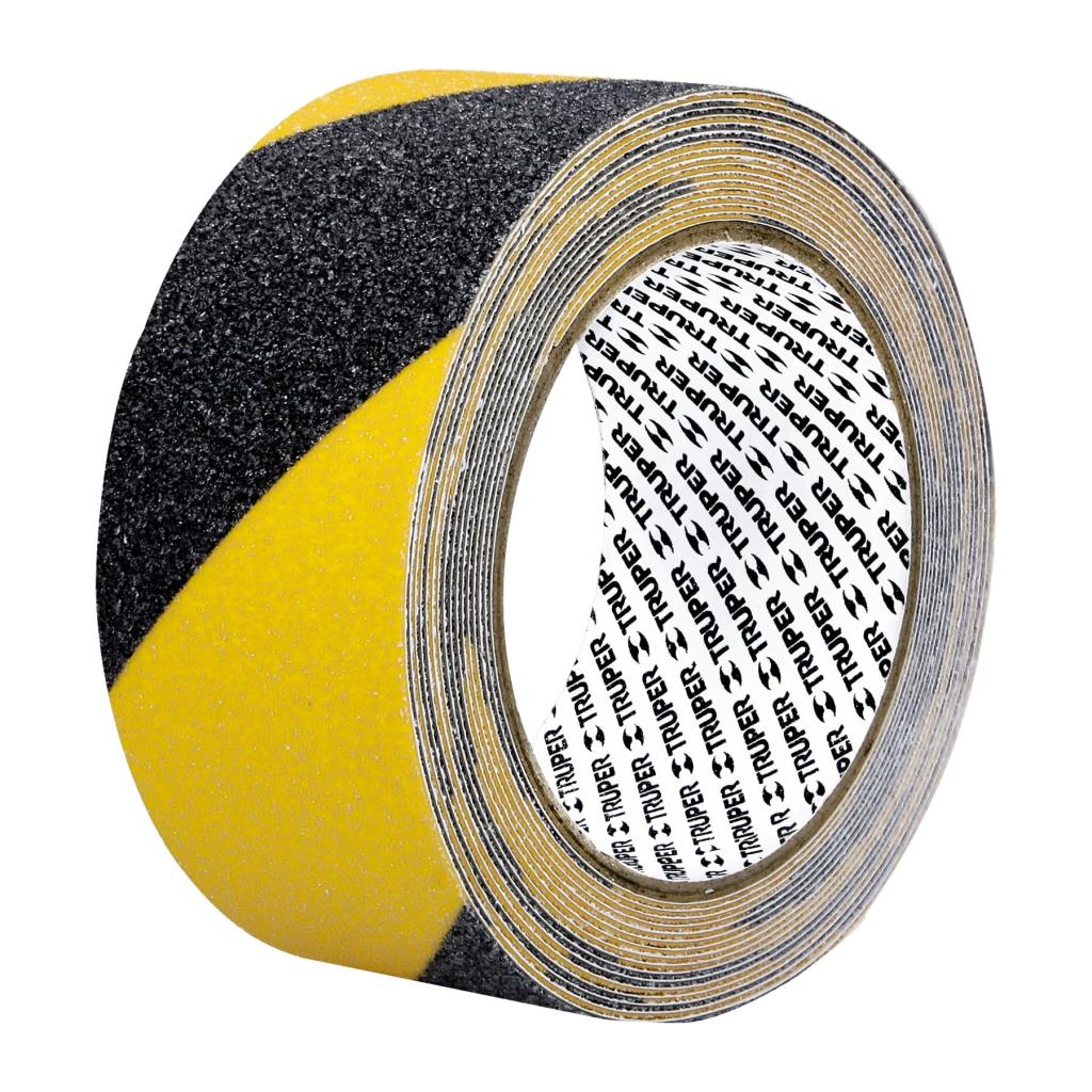 TRUPER 2" BLK/YELLOW ANTISLIP TAPE 4.8M