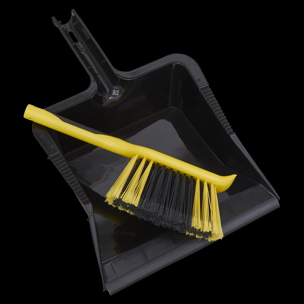 CCH BULLDOZER DUSTPAN + BRUSH SET