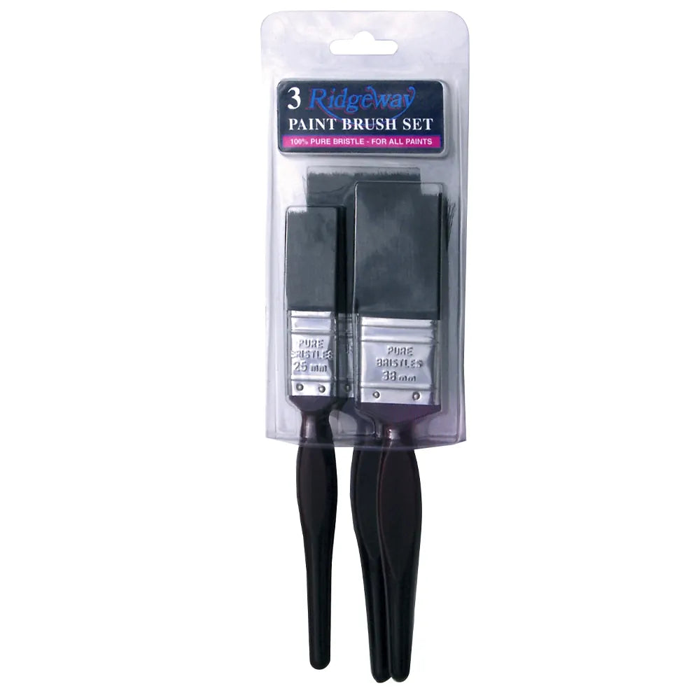 FWOOD RIDGEWAY 3 PCE PAINT BRUSH SET