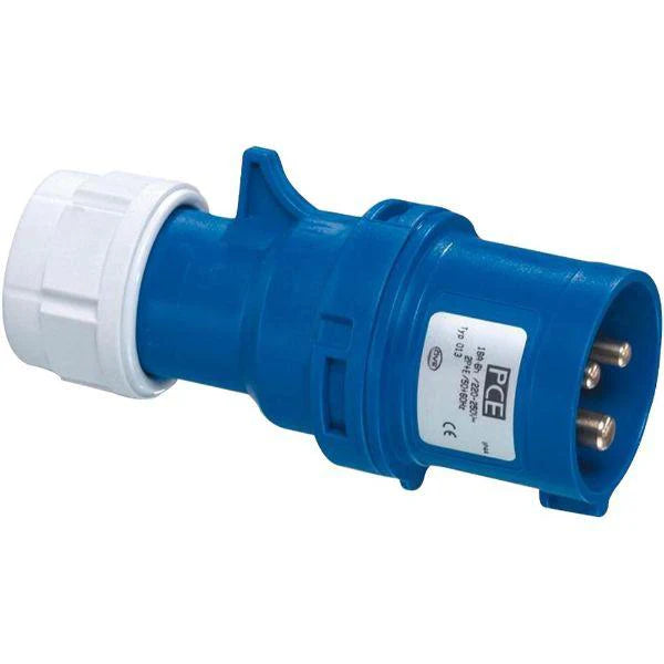 CORRY BLUE PLUG 16AMP 230V