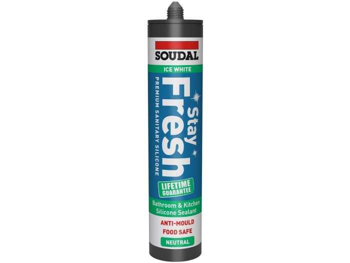 SOUDAL STAY FRESH SILICONE IVORY 290ML