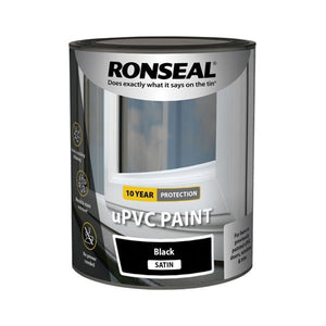 RONSEAL UPVC Paint Blk Satin 750ml