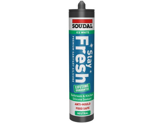 SOUDAL STAY FRESH SILICONE IVORY 290ML