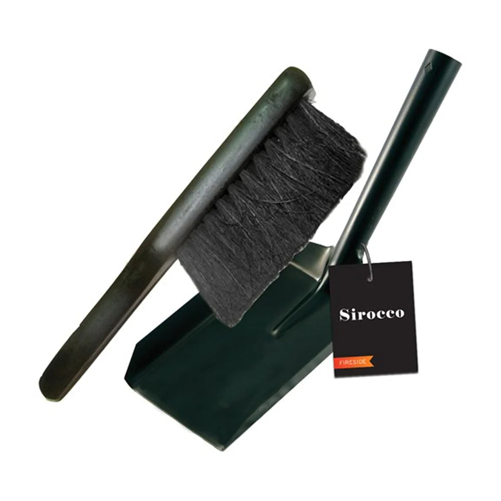 AMA SIROCCO FIRE SHOVEL & BRUSH SET