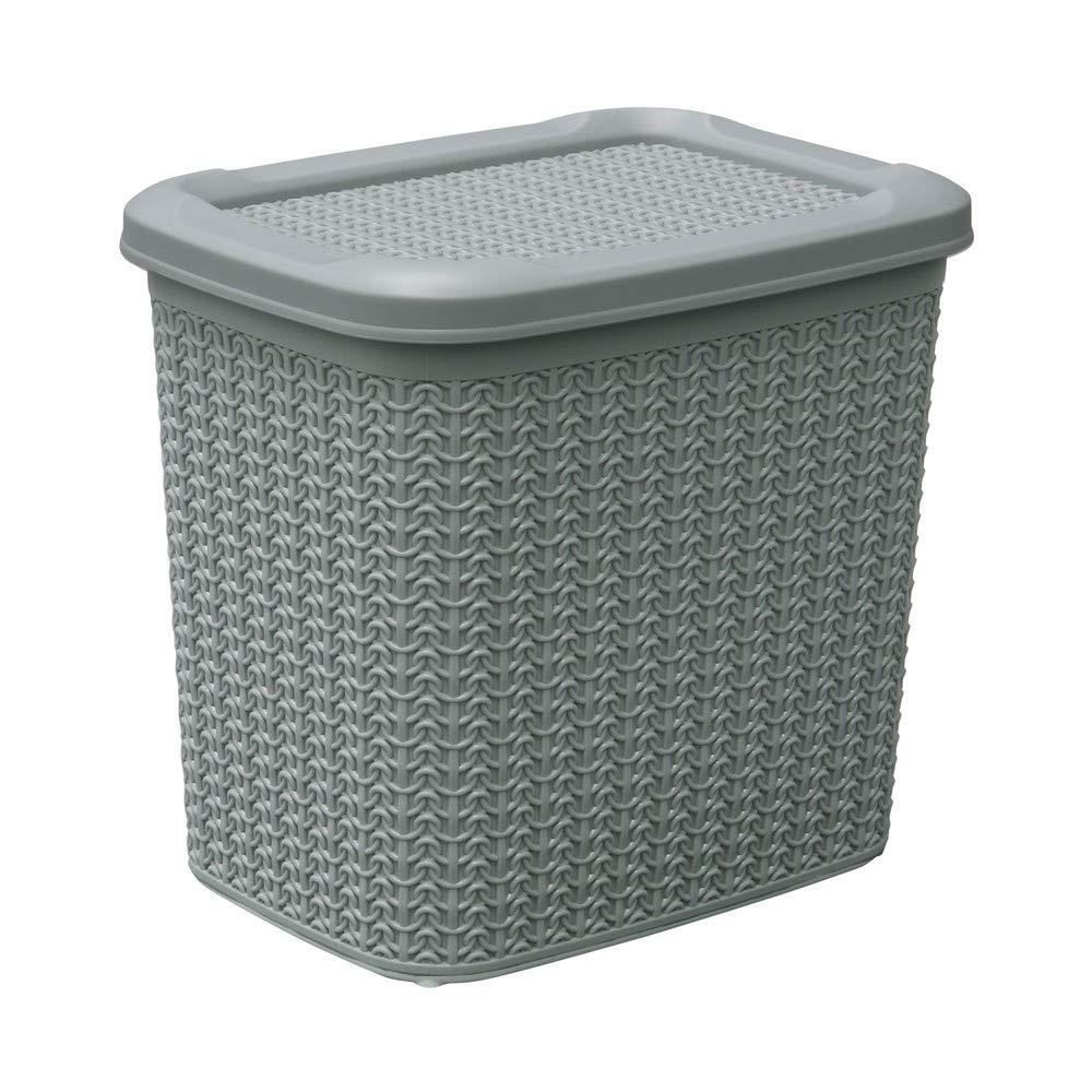 JVL Loop 10L Storage Box  Grey