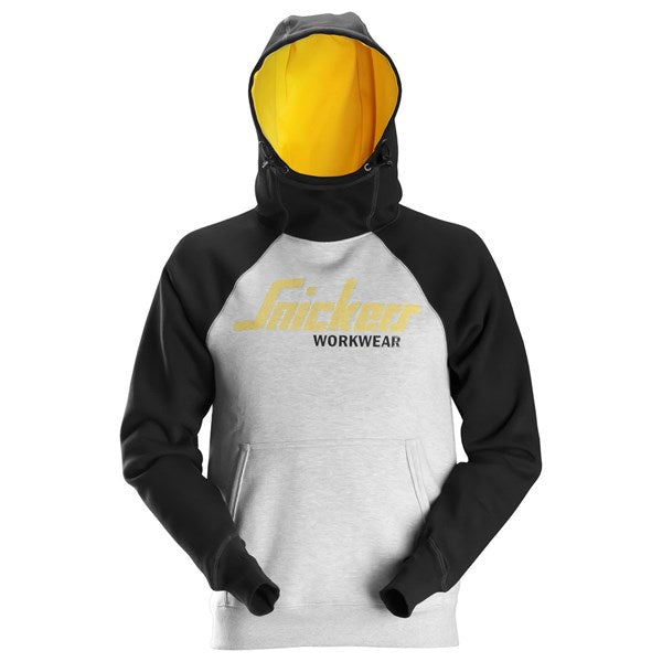 SNICKERS LOGO HOODIE GREY M