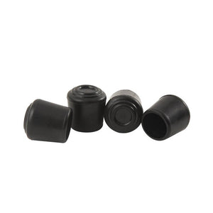 CORRY 7/8" BLACK CHAIR FERRULE (4)