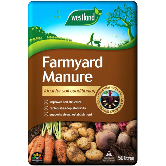 WESTLAND 50LTR FARMYARD MANURE