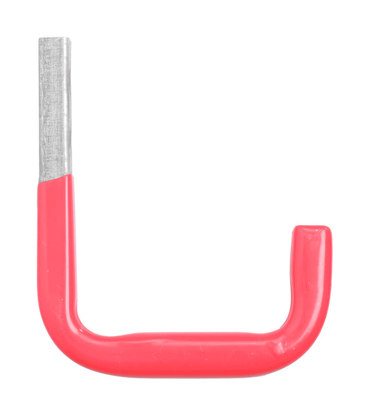 WALL HOOK 115MM STEEL RED