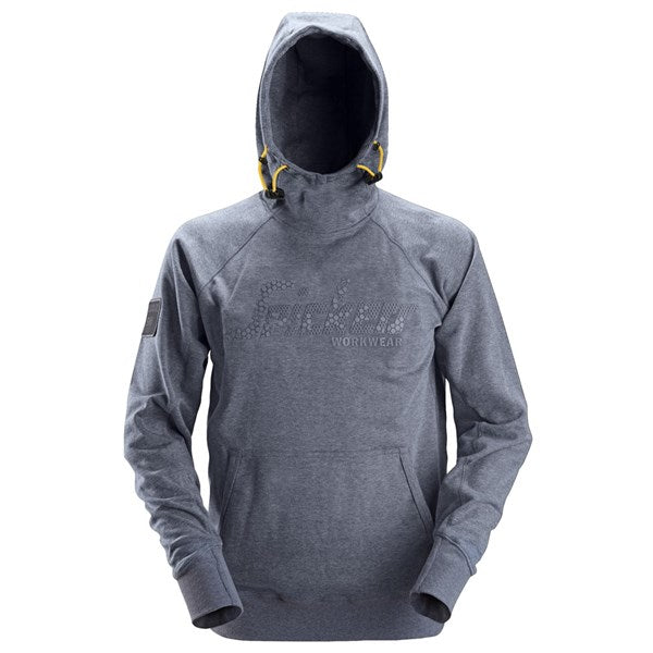 SNICKERS LOGO HOODIE GREY SIZE M