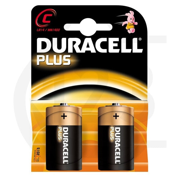 PLINE DURACELL C LR14 BATTERIES