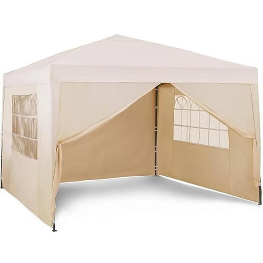 POP UP GAZEBO WITH SISDEWALLS 3MX3M