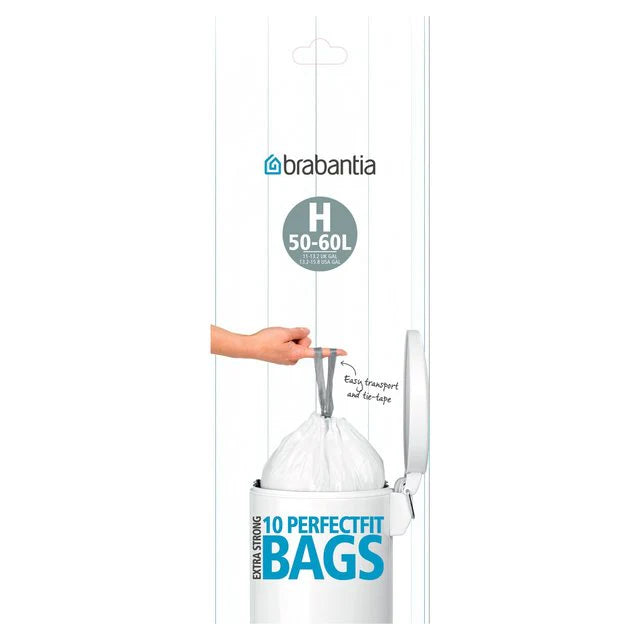CHM BRABANTIA BIN LINERS H 50LT (10)