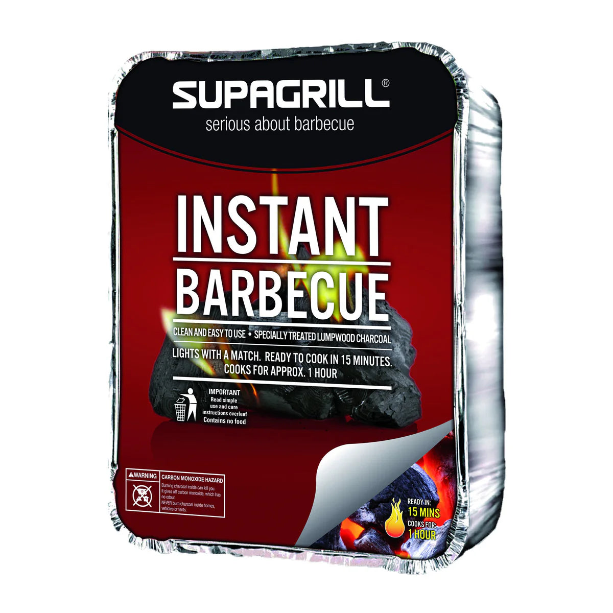 SUPAGRILL INSTANT BBQ TRAY