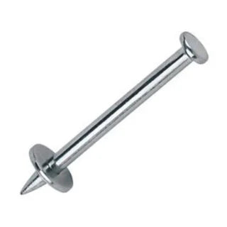 WASHERED MASONRY NAIL 3.7X60 (100)