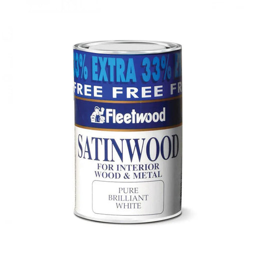 FLEETWOOD SATINWOOD WHITE 1LT