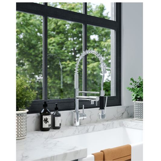 SF FELIX CHEF PULLOUT SPRAY SINK MIXER