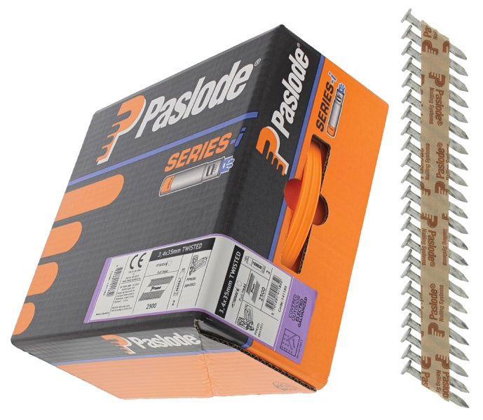 TUCKS PASLODE 3.4X35MM TWISTED GALV PPN 2500+