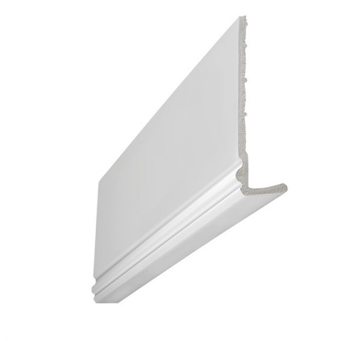 JGK SWISH 175 OGEE CAPPIT FASCIA WHITE 5M