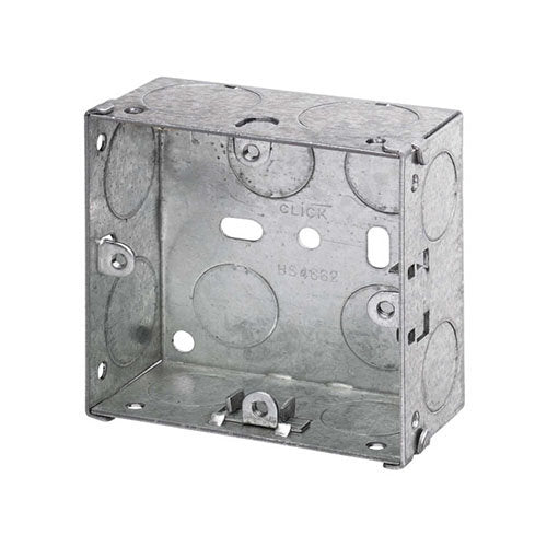 CORRY PHX 1 GANG 35MM METAL SOCKET BOX