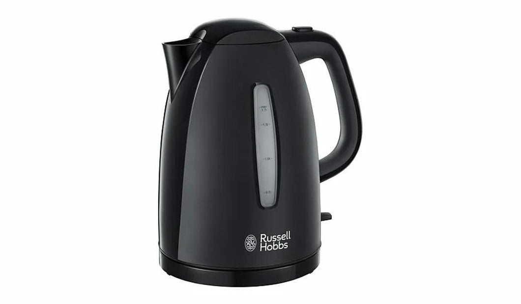 TEXTURES PREM BLK PLASTIC KETTLE