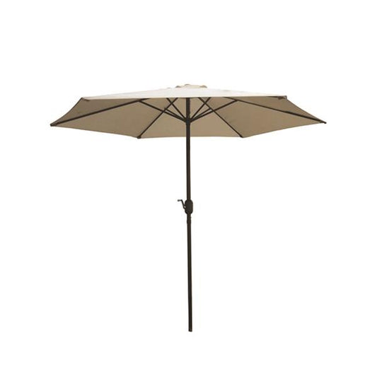 2.7M ALUM PARASOL ASSORTED COLOURS