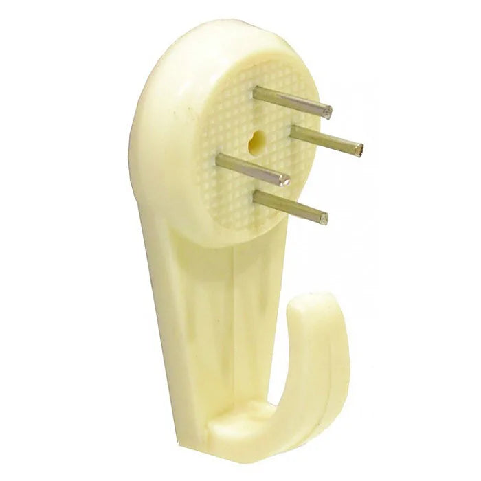 CORRY PHX PICTURE HOOK 40MM WHITE 4PK