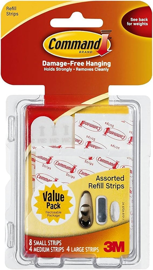 ORIGO COMMAND ASSORTED ADHESIVE STRIPS