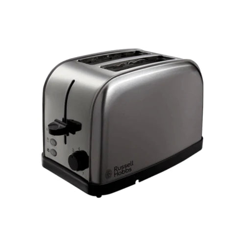 RUSSEL HOBBS 2-SLICE TOASTER POLISHED STEEL