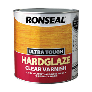 RONSEAL HARDGLAZE CLEAR VARNISH 2.5LT