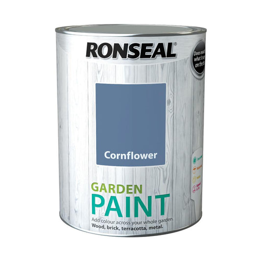 RONSEAL GARDEN PAINT 5 ltr Cornflower