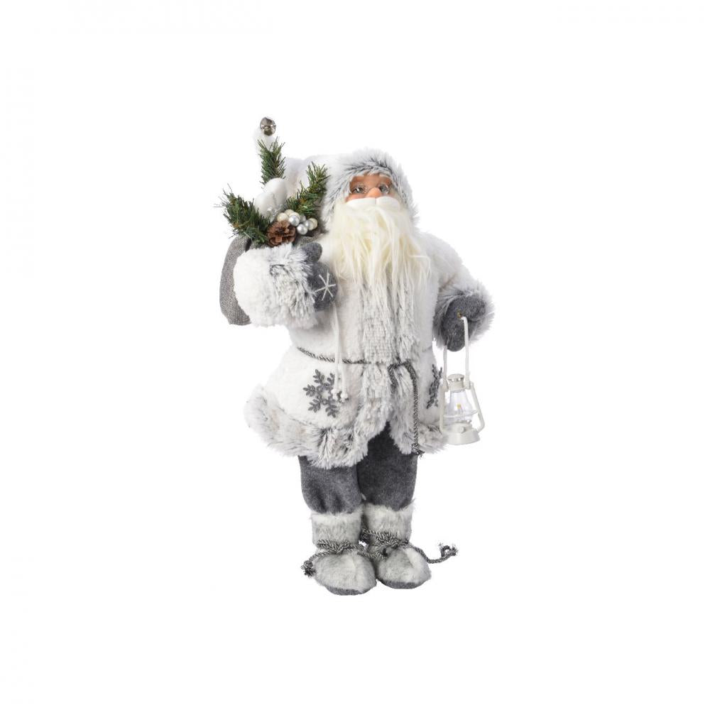 90CM GREY SANTA + Snowflake
