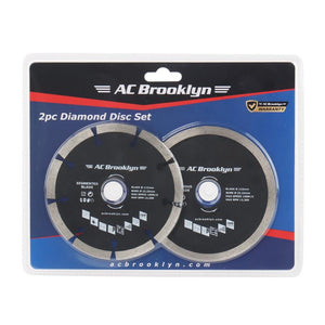AC BROKLYN 2PCE DIAMOND DISC SET