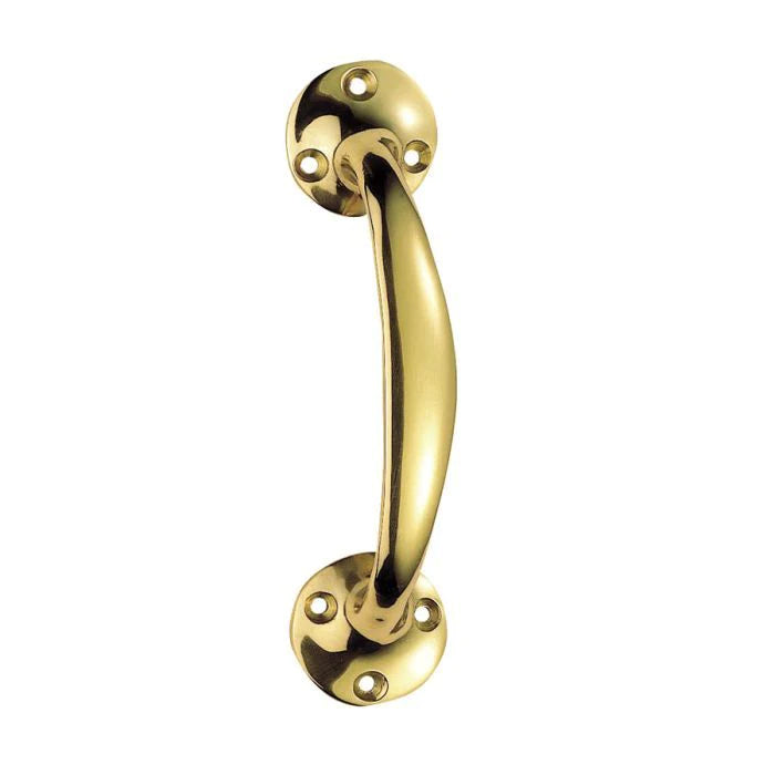 CORRY 6" BOW HANDLE BRASS PLATED