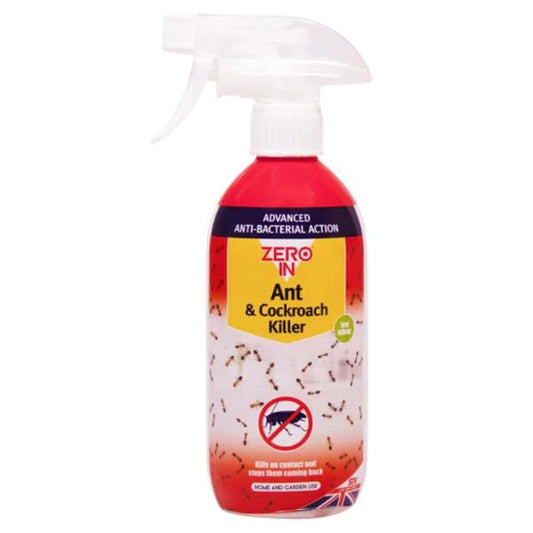 ZERO ANTI BAC ANT & COCKROACH KILLER 1LTR