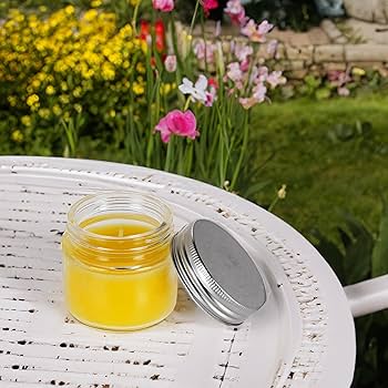 CITRONELLA GLASS JAR