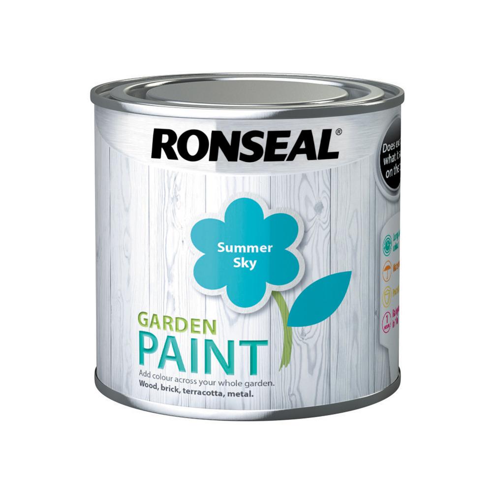 RONSEAL GARDEN PAINT SUMMER Sky 250ML