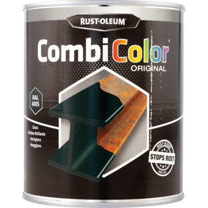 DYCON COMBI COLOUR METAL PAINT MOSS GRE 750ML