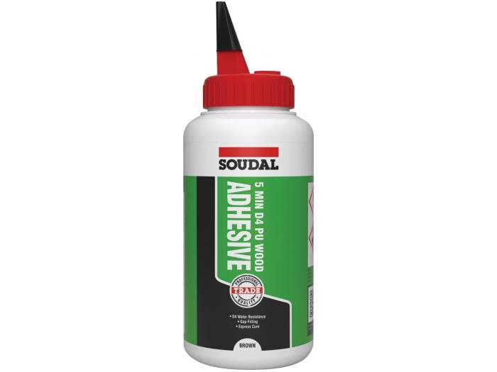 SOUDAL 5 MIN LIGUID PU WOOD ADHESIVE 750GRM