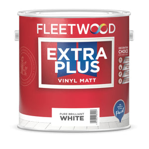 FLEETWOOD EXTRA PLUS MATT 2.5LT B WHITE