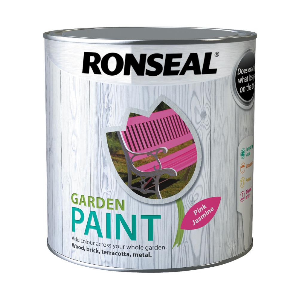 RONSEAL GARDEN PAINT PINK Jasmine 2.5ltr