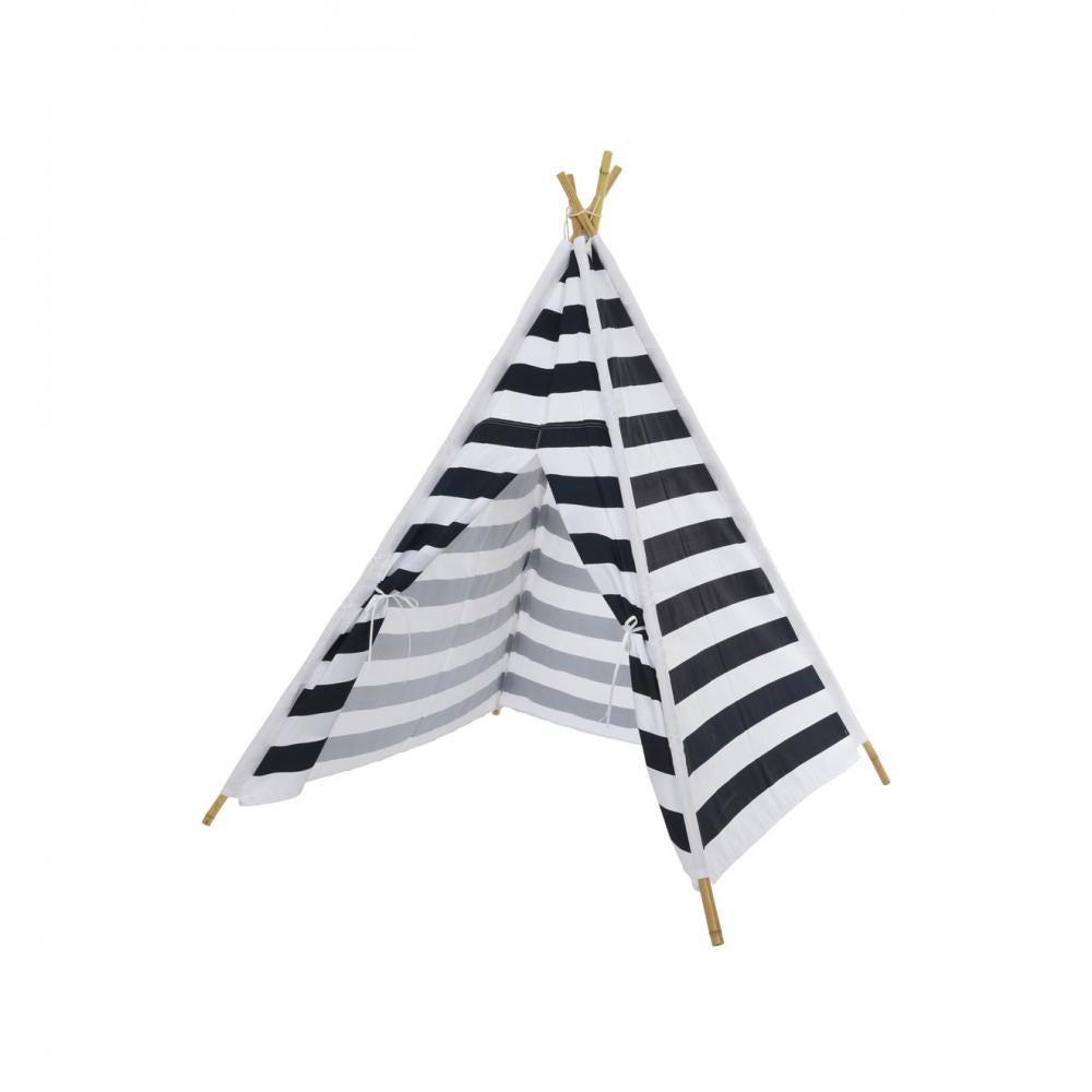 NAVY/WHITE STRIPE  Teepee Tent