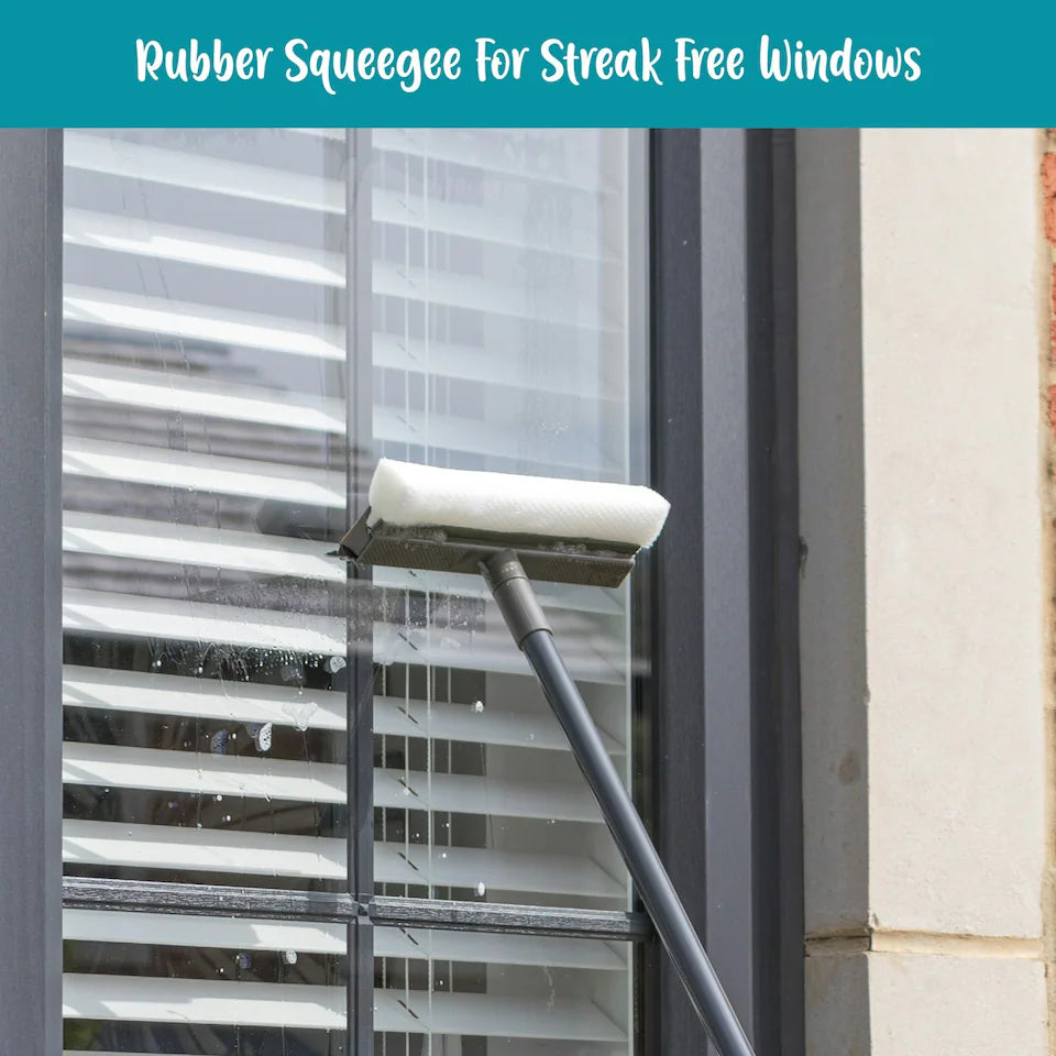 JVL EXTEND SPONGE WINDOW CLEANER GREY