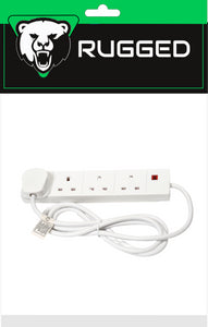 CORRY 4 WAY 2MTR EXTENSION SOCKET LEAD