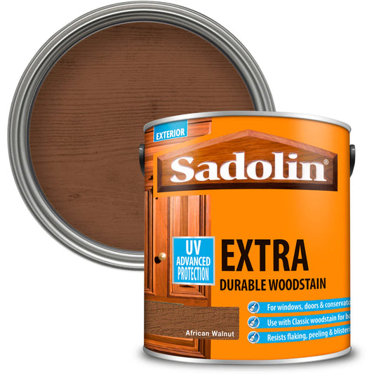 SADOLIN EXTRA WOODSTAIN 2.5L AFRICAN WALNUT