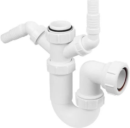 WM DOUBLE SPIGOT TRAP 11/2