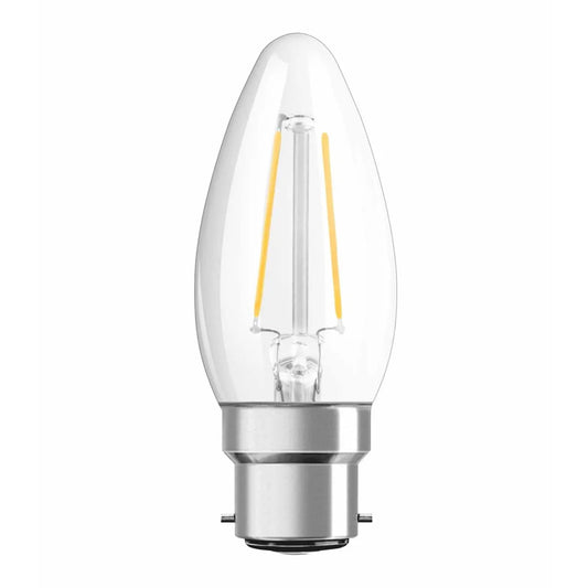 PLINE OSRAM B22 25W CANDLE BULB